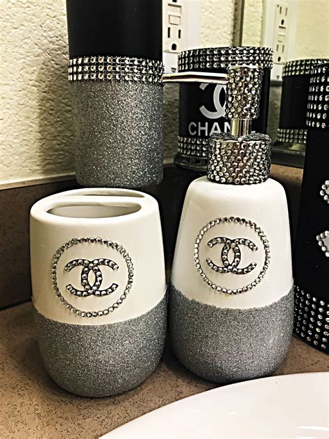 coco chanel room decor|chanel inspired bathroom decor.